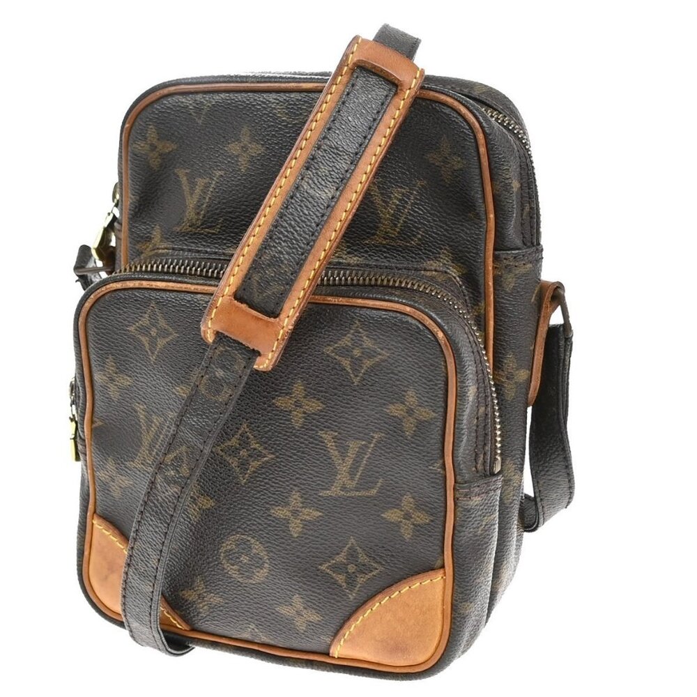 LOUIS VUITTON Amazon Crossbody Shoulder Bag Monogram Leather BN